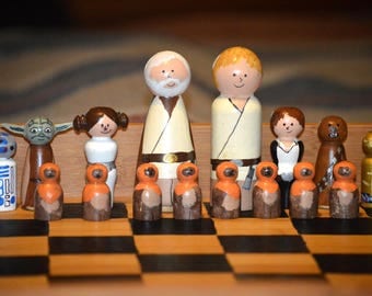 Star Wars Chess Set w/ Board