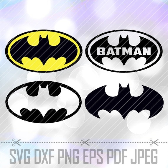Download Superhero Batman Logos LAYERED SVG DXF Png Eps Pdf Vector ...