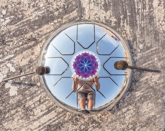 Healing Celestial DRUM (Steel Tongue/Hank Drum)
