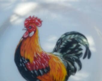 Cordon Bleu San Carlos CA Rooster salad or dessert plates - Set of 4