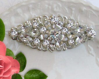Wedding Hair comb, Bridal Hair Comb, Wedding Hair Clip, Bridal Hair Clip, Crystal Wedding Comb, Crystal Accessories, Wedding Barrette