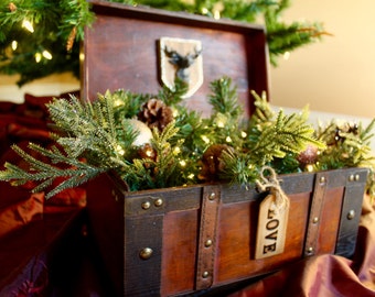 holiday trunk etsy holiday trunk etsy