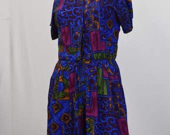 Abstract 80s Print Playsuit