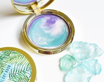 Mermaid Lagoon highlighter, mermaid highlighter, makeup, cream highlight
