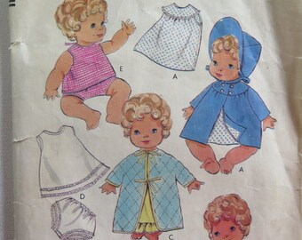 Items similar to PDF Baby Doll SEWING PATTERN 12 inch Jointed Cloth ...