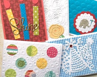 Birthday Card Set - Birthday Assortment - Birthday Cards - Handmade Cards - Card Set - Assorted Birthday - Birthday Variety - Hostess Gift