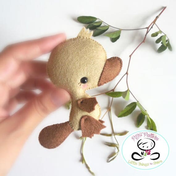 platypus sewing pattern