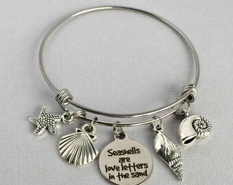 Love you to the beach and back bracelet Clearance