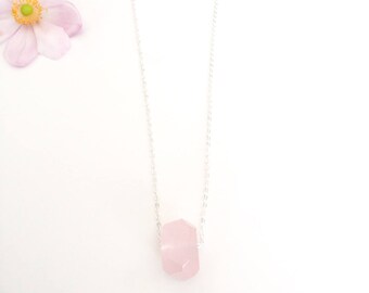 Rose quartz jewelry | Etsy