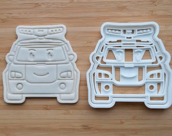 Robocar Poli cookie cutter.
