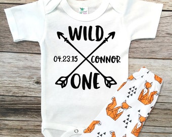 Baby Boy Clothes Wild One outfit, 1st Birthday Boy Outfit, 1st Birthday Shirt, 1st Birthday outfit, 1st Birthday wild One outfit, Wild One