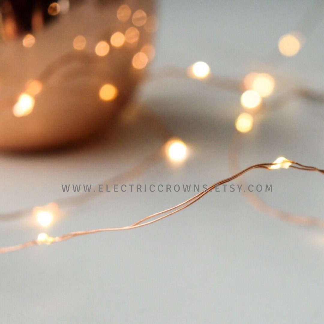 Copper Wire Strand Fairy Lights Battery Operated String