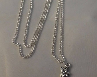 Rabbit Charm Necklace, Bunny Jewellery, Bunny Rabbit Jewelry, Silver Plated Chain, Birthday Gifts For Her, Ladies Chains, Female Fashion