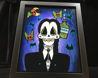 Wednesday Addams 8x10" print. Ready to be framed!