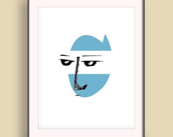 Abstract poster, Apartment decor, Abstract artwork, Affiches modernes, Decor above bed, Office poster, Wall art livingroom