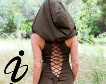 Nienna Hooded Top - extra big hood