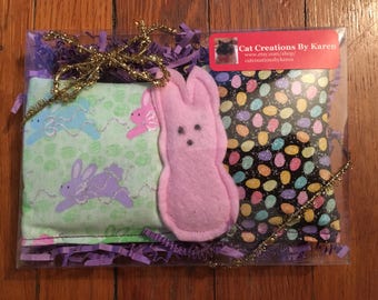 Easter catnip toy set