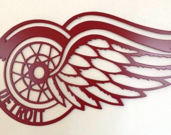 Detroit Red Wings Metal Wall Art