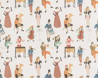 Spring Orchestra wrapping paper