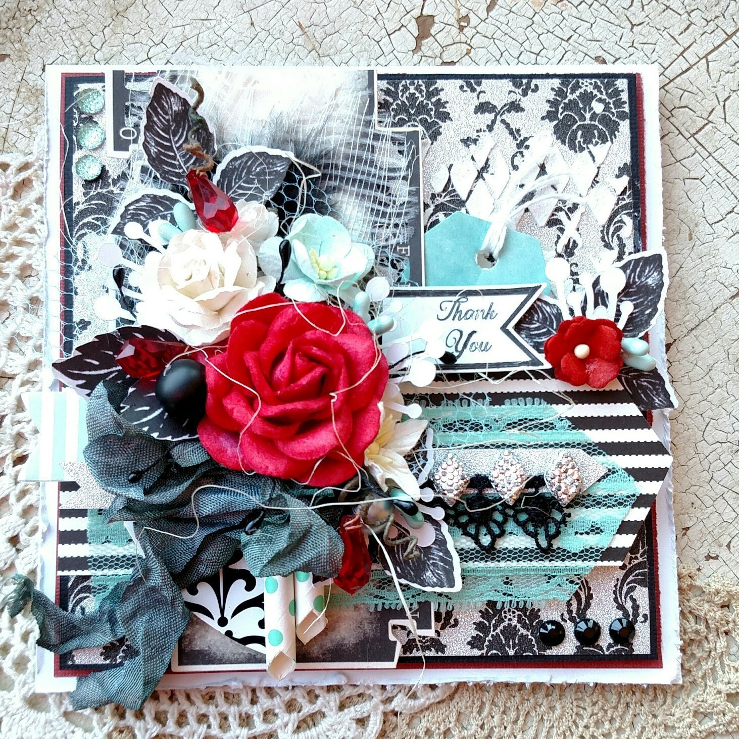 Beautiful Handmade Greeting Cards by WanderfulCards on Etsy