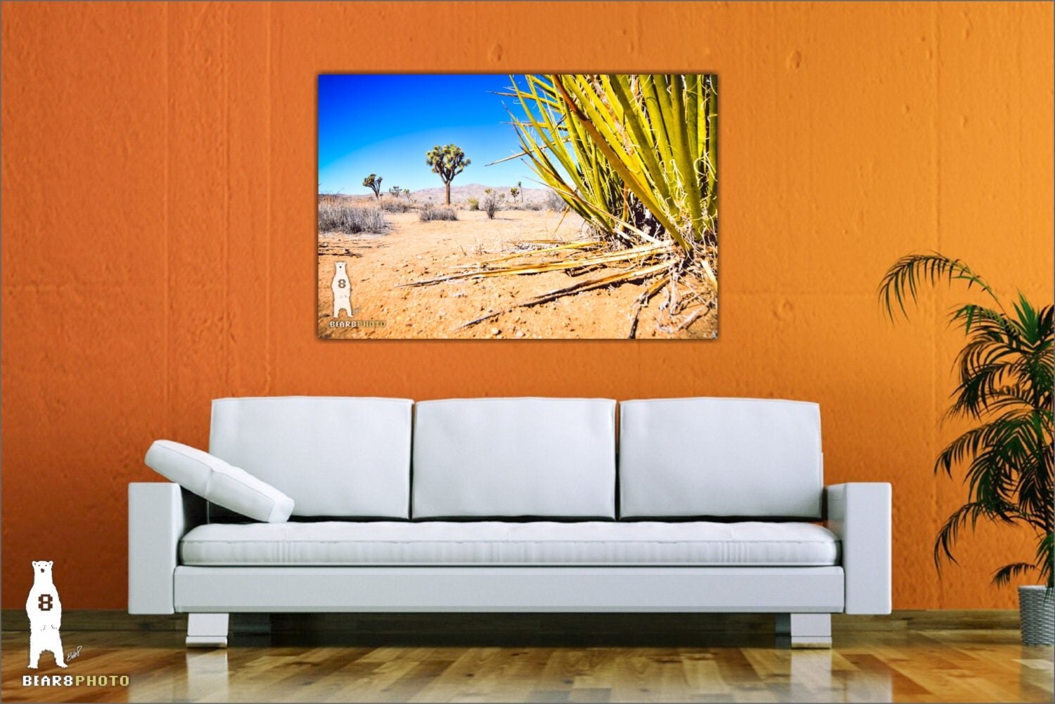 Nature Decor California Wall Art Desert Print Joshua Tree