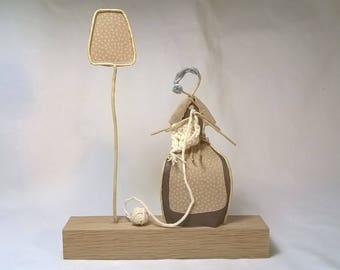 Paper Wire Sculpture Art
