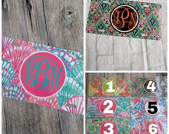 monogrammed license plates, personalized license plate, monogrammed license plate, custom license plate