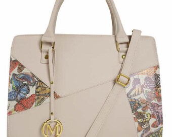 Raj L.A - Leather Multi Patched Handbag