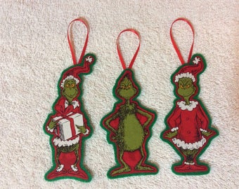 Grinch Christmas Ornaments-How the Grinch Stole Christmas!