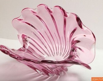 Large Murano Shell by Archimede Seguso