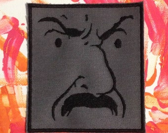 ATHF Carl patch, Aqua Teen Hunger Force, Adult Swim, Master Shake, Meatwad, Frylock, gift under 10 teen gift, Stocking stuffer