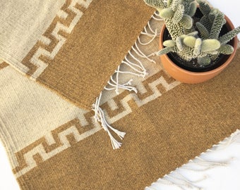 Boho Wool Rug, Southwestern/Mexican Design, Casual Style, Hand-Loomed, Boho Rug, Global Decor,