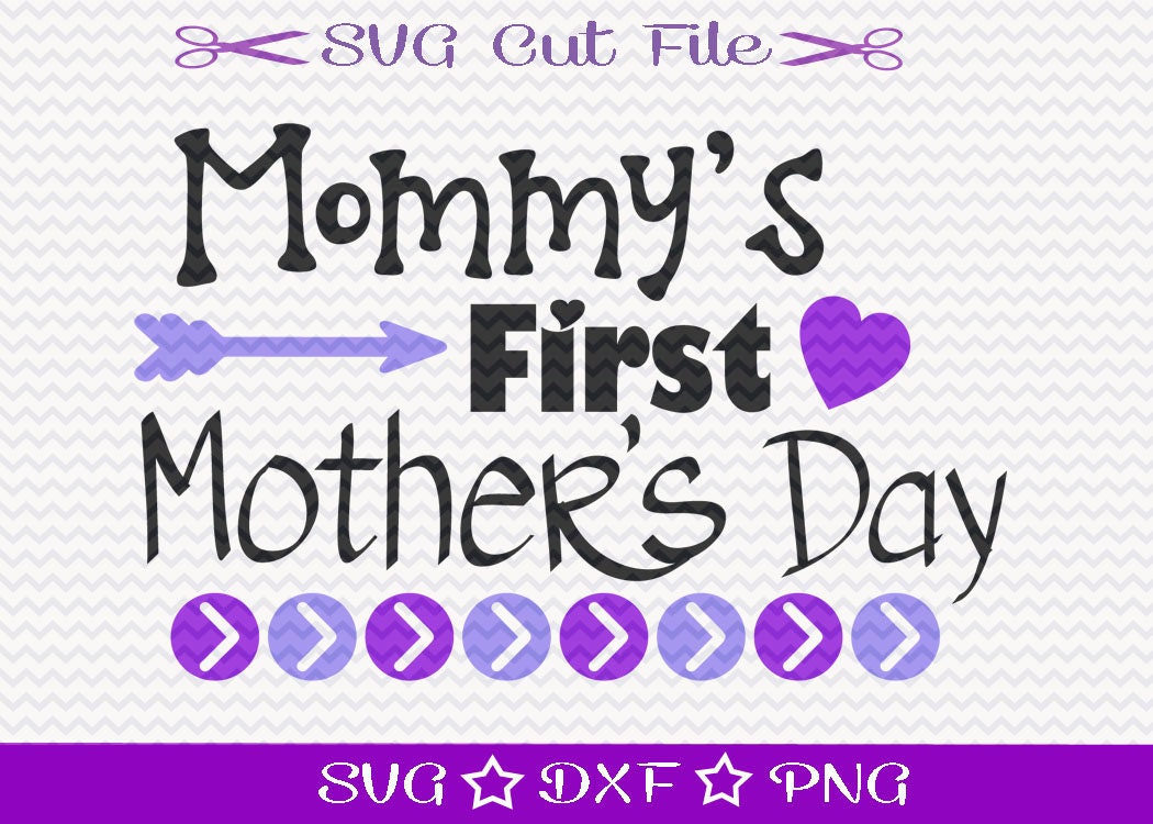 Mother's Day SVG File / Mothers Day SVG Cutting File for Silhouette.
