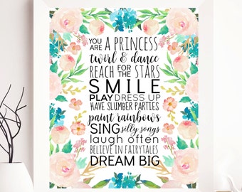 Girl Wall Decor girls wall art | etsy Girl Wall Decor girls wall art | etsy