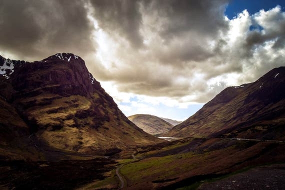 Landscapes - "Glencoe - Beautiful Scottish Scenery", Scottish Photography, Landscape Photography, Wall Art, Wall Decor, Scotland Print