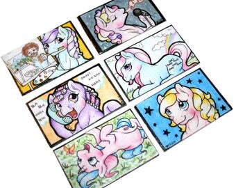 My Little Pony Art Magnets