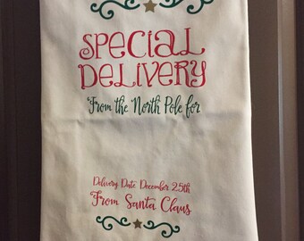 Custom Santa Sac