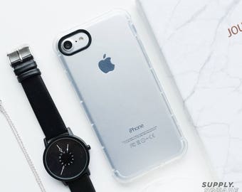 iPhone Case - Clarity Rugged - iPhone 7, iPhone 7 Plus. iPhone 6 Case, iPhone 6s Case, iPhone 6s Plus, Clear iPhone Case, Minimalist, Clear