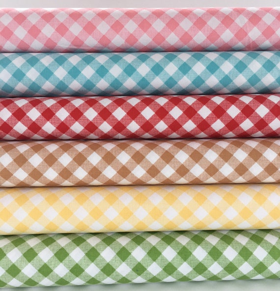 Gingham Bundle from Sew Cherry 2 Collection by Lori Holt for