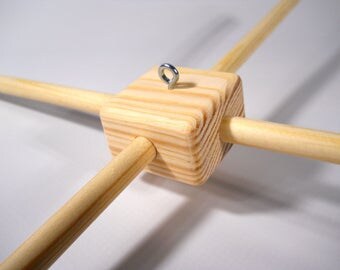 Baby mobile hanger Wood frame Wooden frame for Baby Mobile Diy mobile hanger Wood hanger