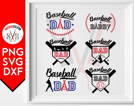 Download Baseball DAD svg Baseball Daddy svg cut files for cricut