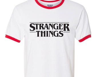 Stranger Things Ringer Tee Stranger Things tshirt