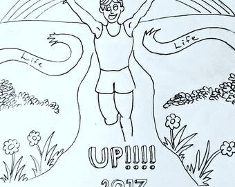 SMALL Best Life Ever Pioneer adult coloring book JW gifts SMALL Best Life Ever Pioneer adult coloring book JW gifts