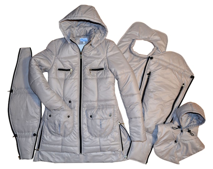 3 in 1 Pregnancy Coat/Jacket Baby Carring, Baby and Mother Coat, baby carrying jacket, baby carrying coat