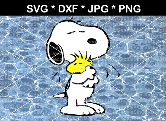 Download Snoopy woodstock Peanuts digital download SVG DXF for use