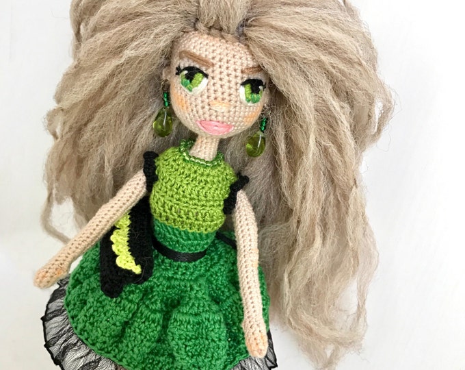 Crochet doll Bety