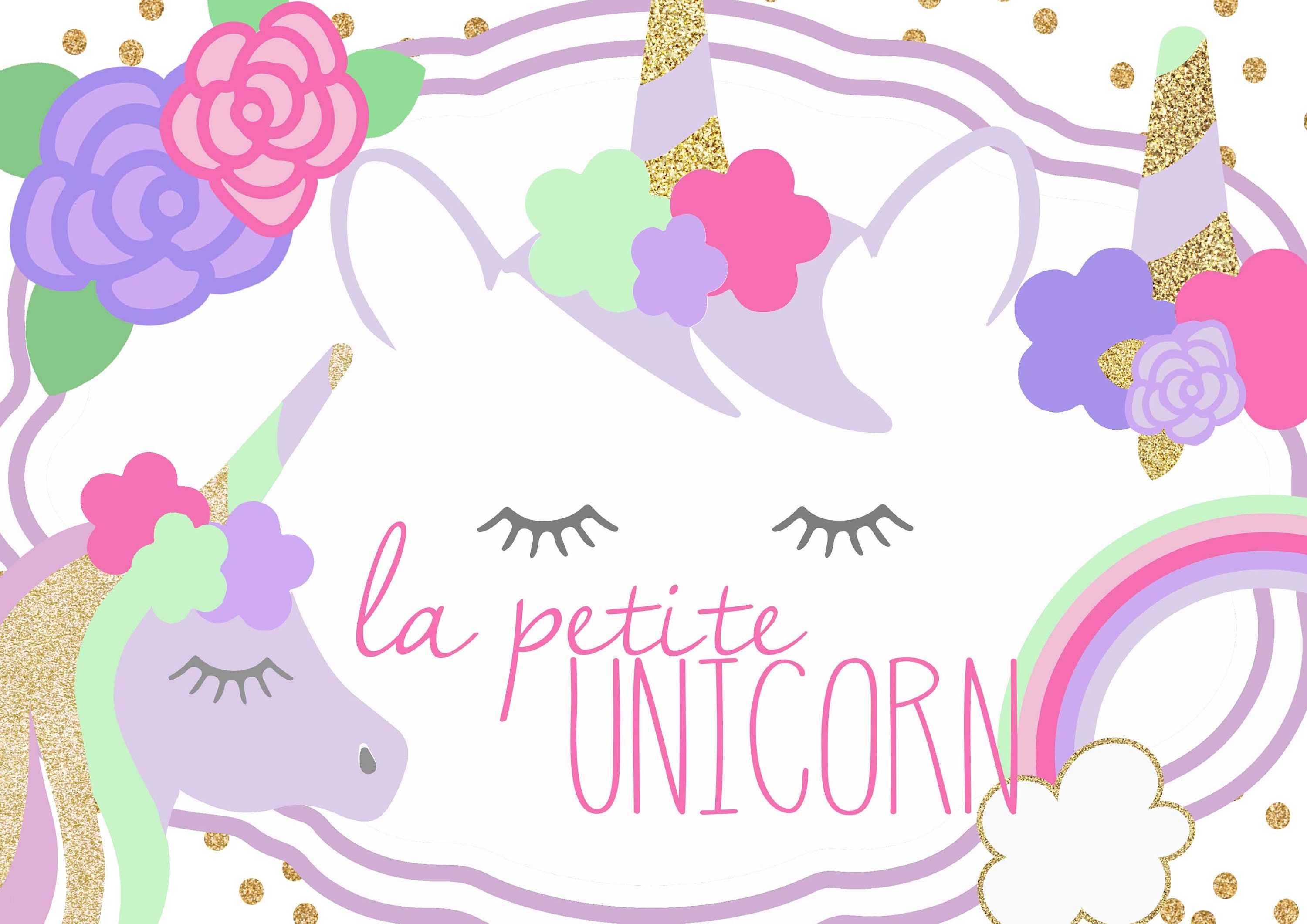 La Petite Unicorn Clip Art Collection Unicorn clipart