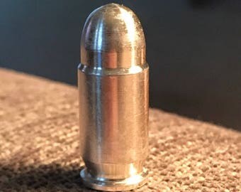 Silver bullet, (not real bullet) of .999 silver. #289
