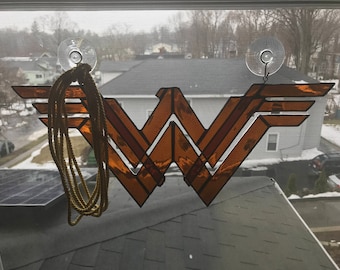 Wonder Woman Suncatcher w/ Lasso