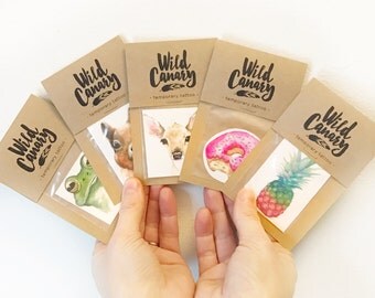 Temporary Tattoos - PICK ANY FIVE